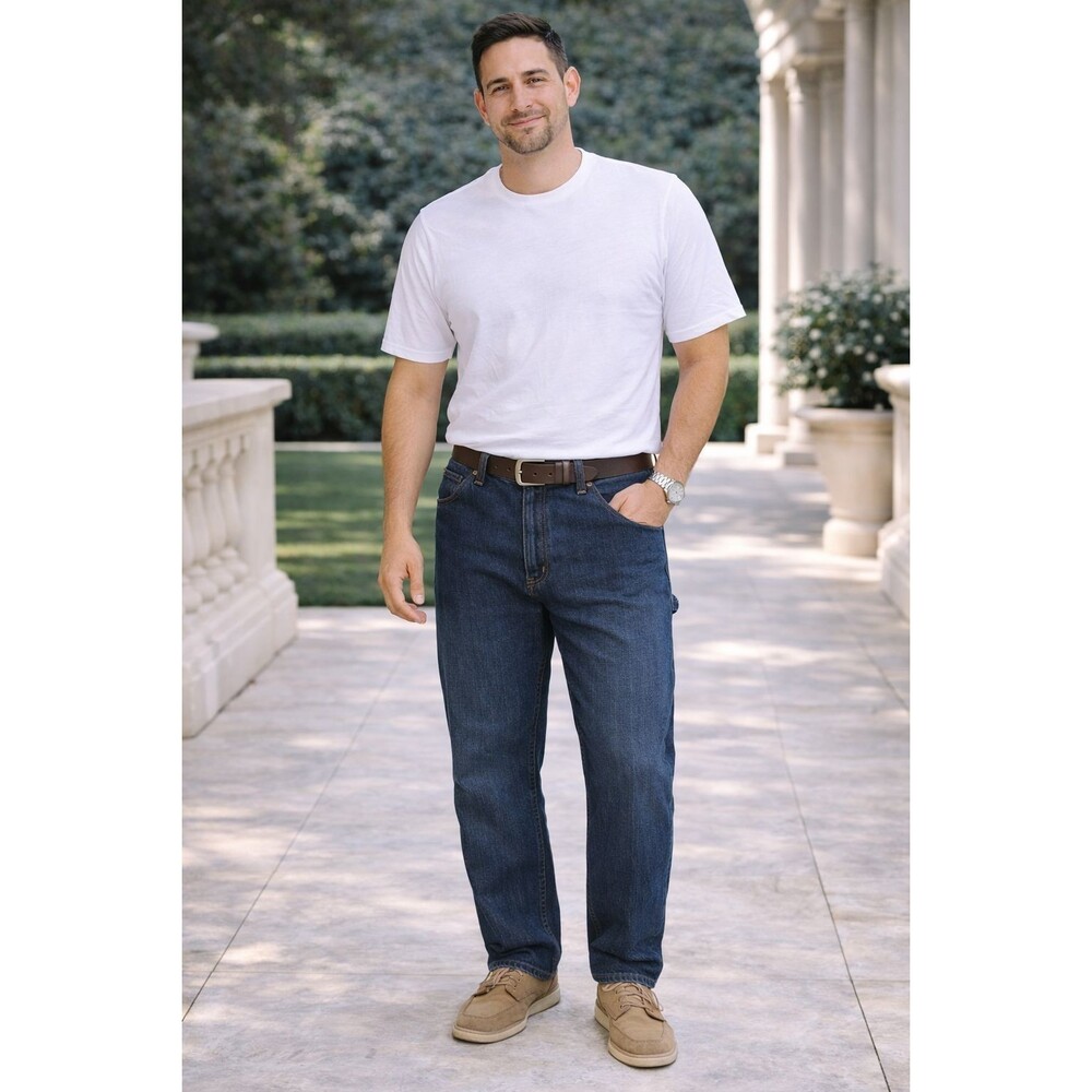 CARHARTT New Relaxed Fit Holter Dungaree Carpenter Jeans 40x34 Men's 100115